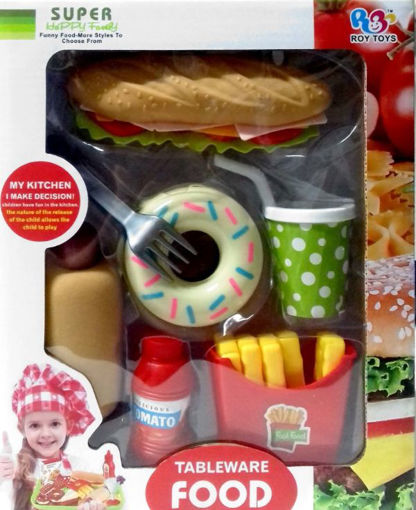 Picture of FAST FOOD SET WITH DONUT